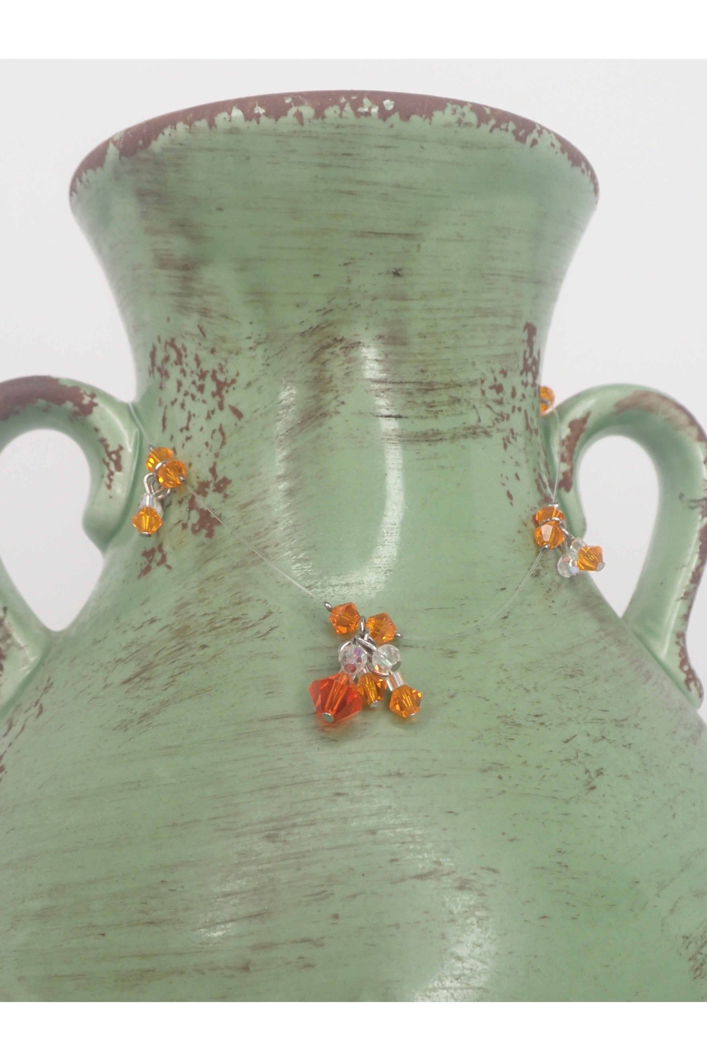 Emma Crystal Beaded Dangle Anklet - Two Colors-Anklets-Emma-Deja Nu Boutique, Women's Fashion Boutique in Lampasas, Texas