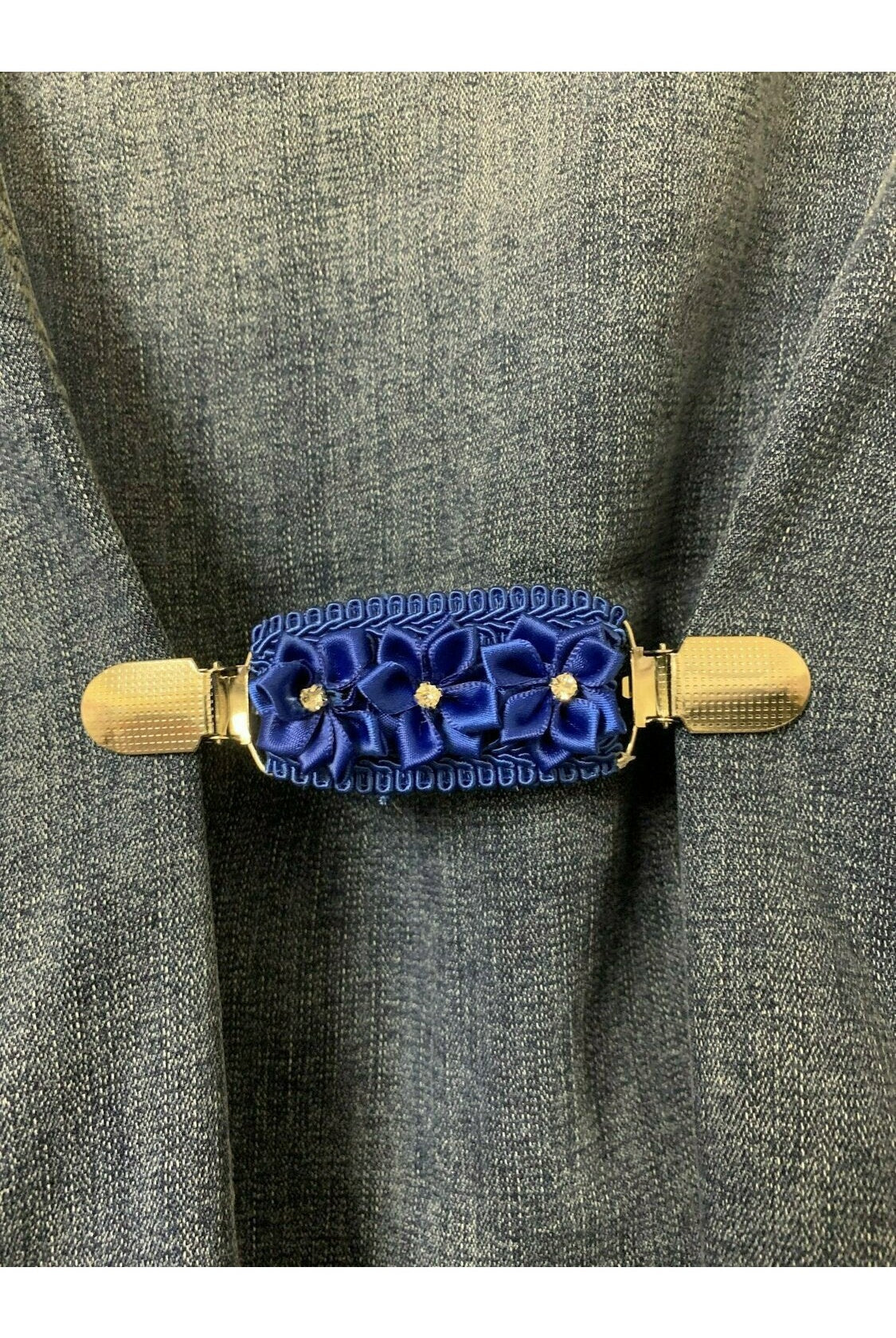 Fall Jacket Clip Three Flower-Jacket Clip-Deja Nu Tx-Deja Nu Boutique, Women's Fashion Boutique in Lampasas, Texas