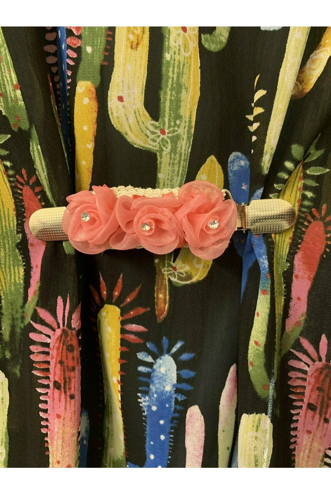 Fall Jacket Clip Three Roses-Jacket Clip-Deja Nu Tx-Deja Nu Boutique, Women's Fashion Boutique in Lampasas, Texas