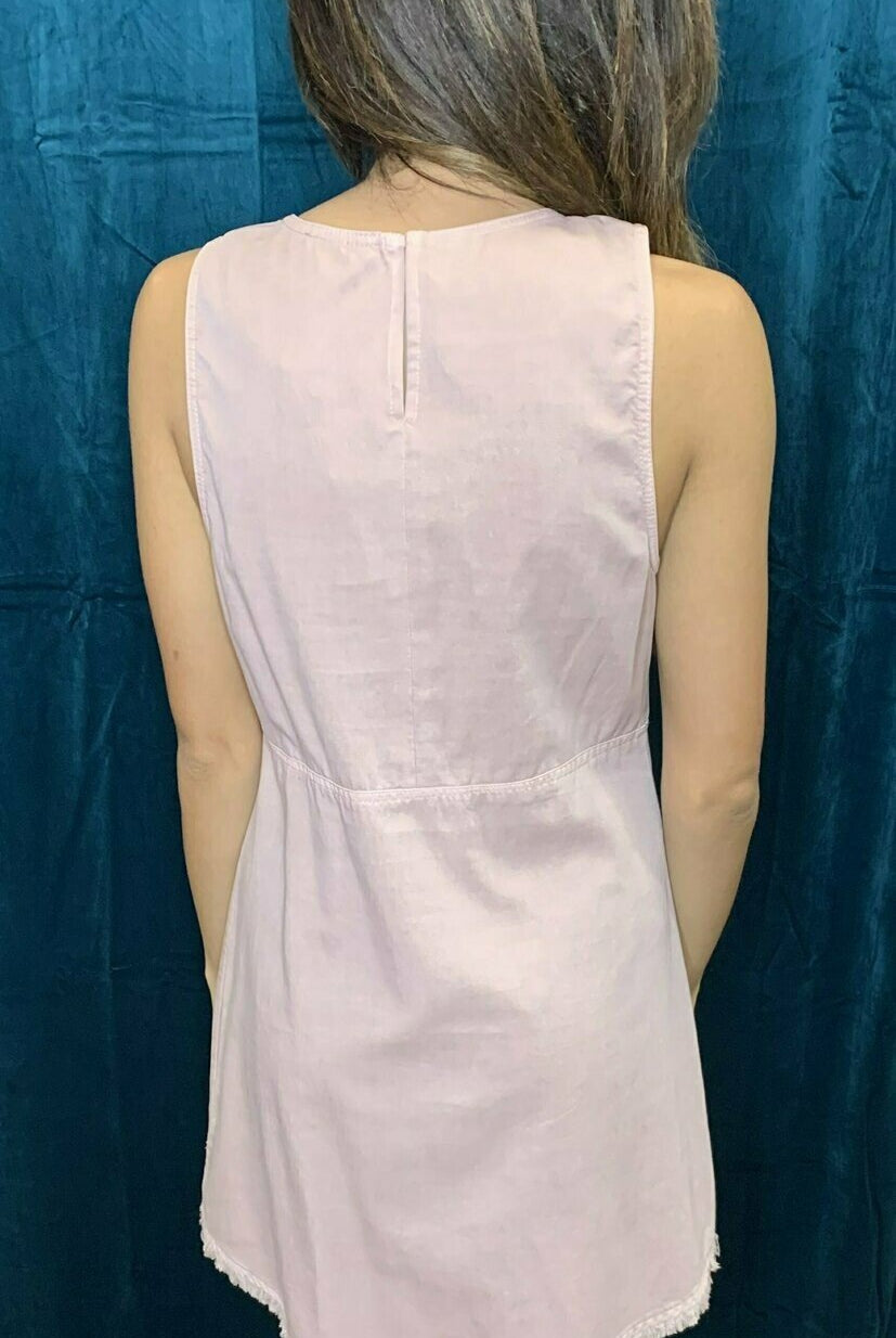 Fate Washed Sleeveless Tencel Dress-Dresses-Fate-Deja Nu Boutique, Women's Fashion Boutique in Lampasas, Texas