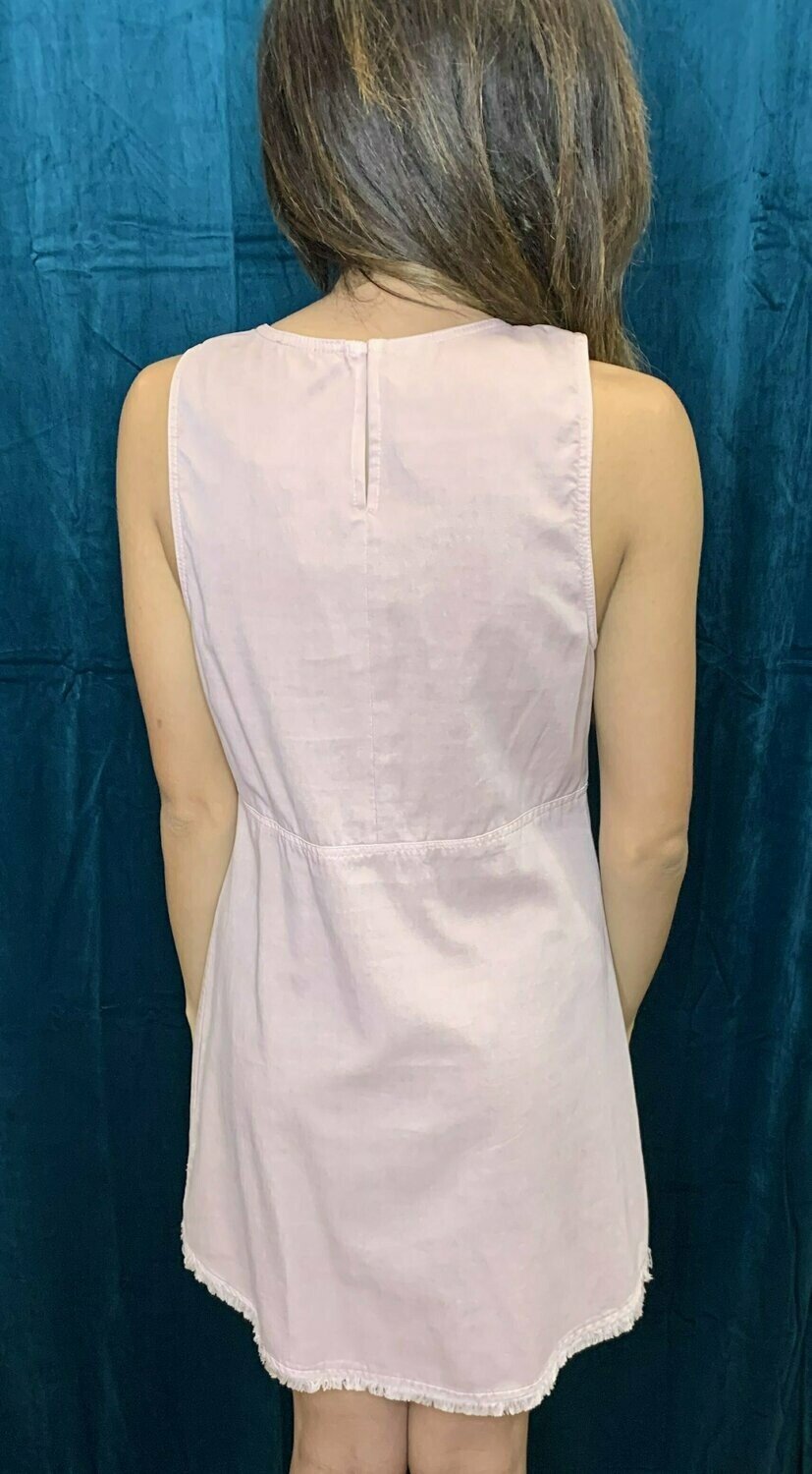 Fate Washed Sleeveless Tencel Dress-Dresses-Fate-Deja Nu Boutique, Women's Fashion Boutique in Lampasas, Texas