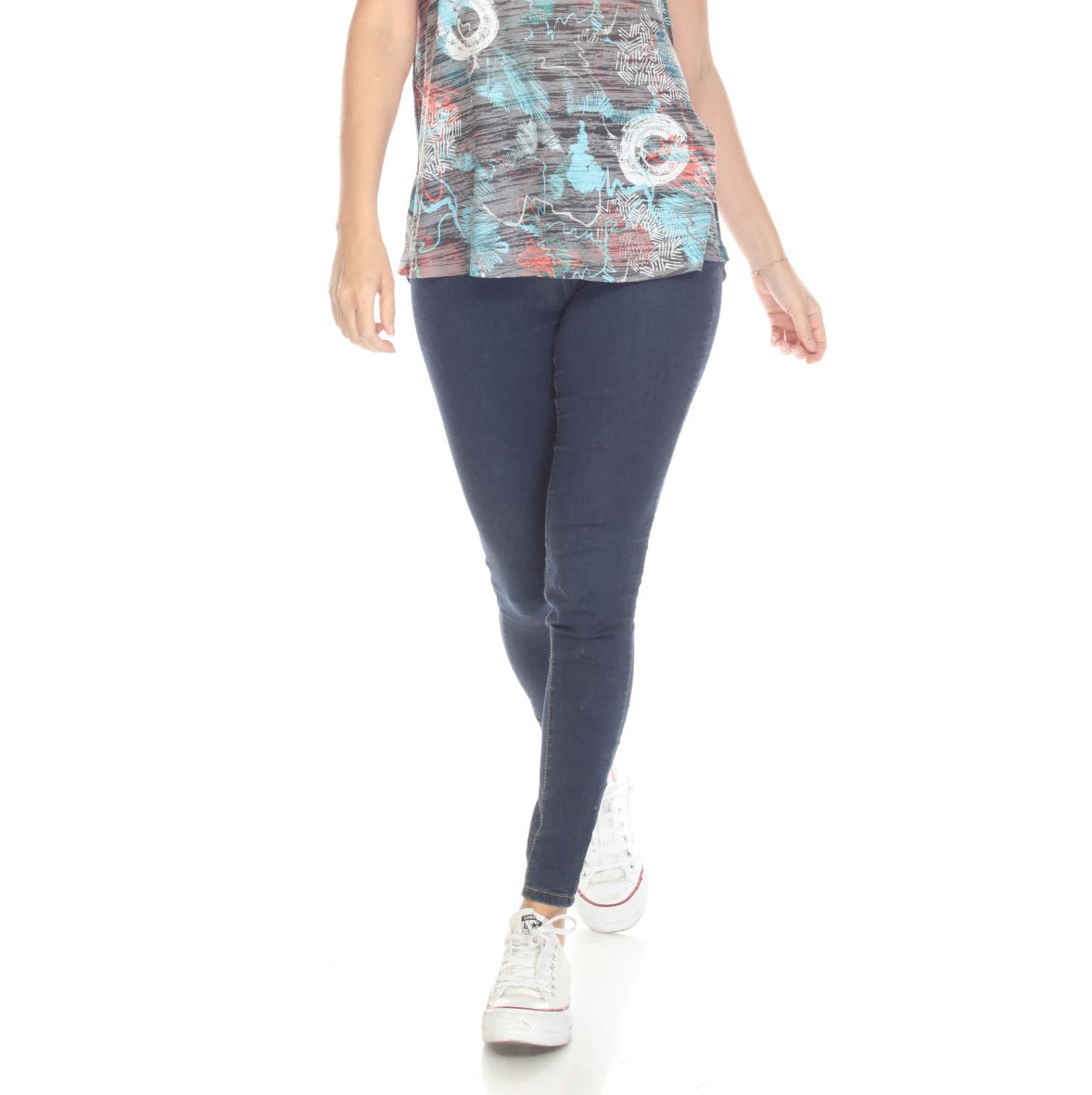 INOAH Yarn Strings Lightweight Burnout Top-Tops-INOAH-Deja Nu Boutique, Women's Fashion Boutique in Lampasas, Texas