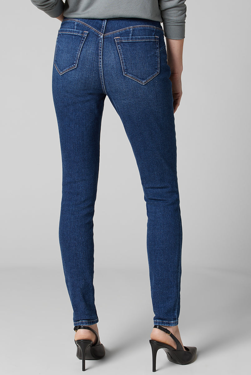 Jag Cecilia Tribeca Blue High Rise Skinny Jean-Jeans-Jag-Deja Nu Boutique, Women's Fashion Boutique in Lampasas, Texas