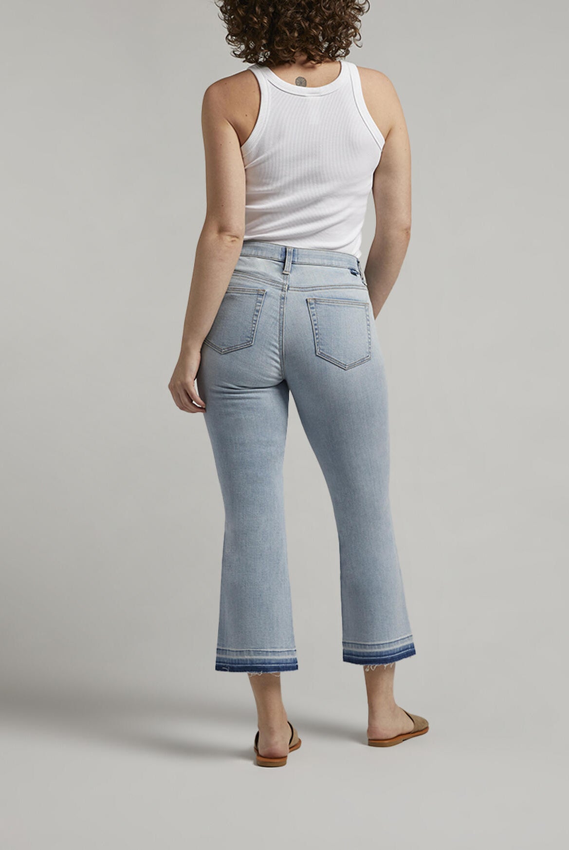 Jag Eloise Mid Rise Bootcut Crop Jeans In Bleach Blue-Jeans-Jag-Deja Nu Boutique, Women's Fashion Boutique in Lampasas, Texas