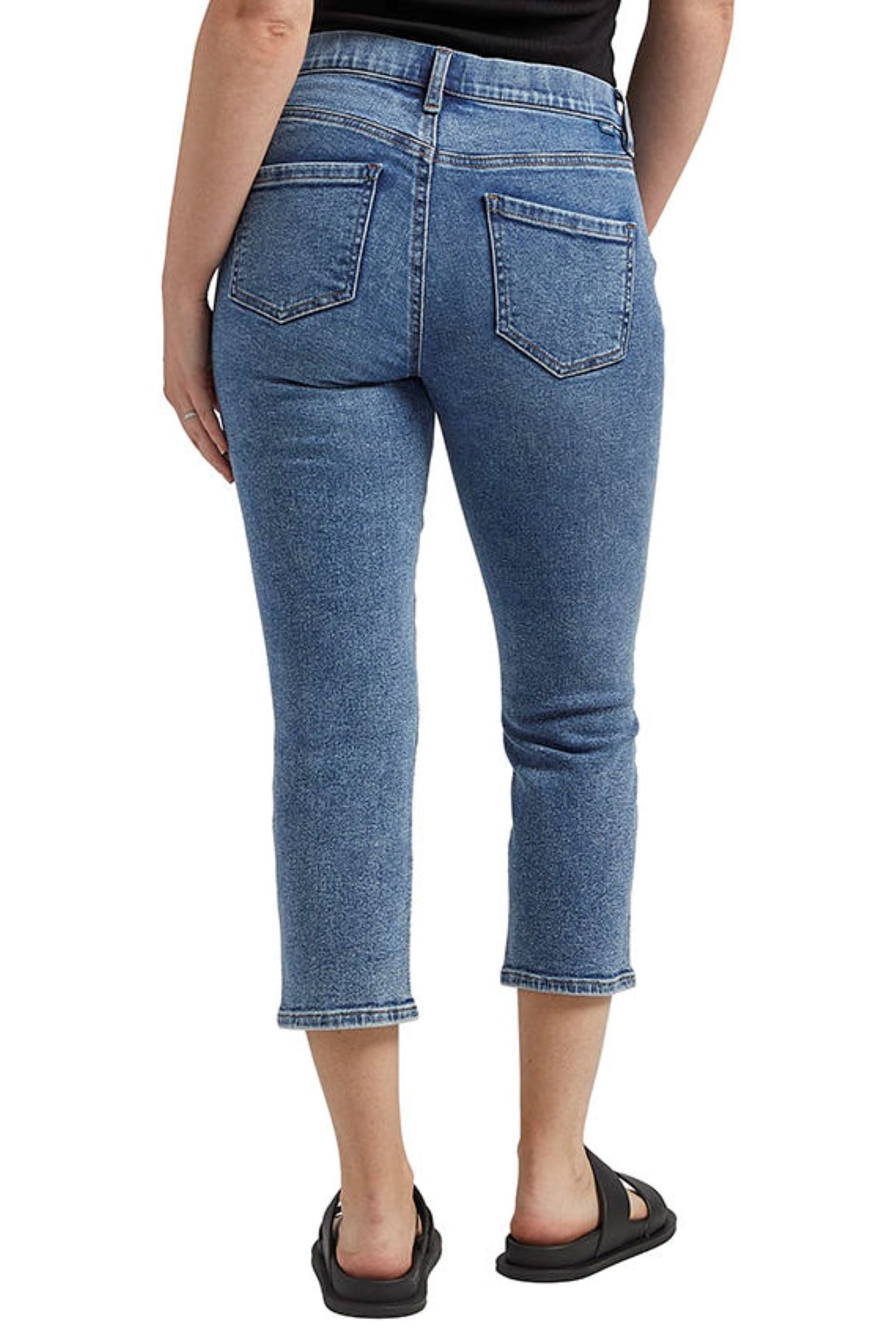 Jag Maya Mid Rise Capri In Del Mar-Jeans-Jag-Deja Nu Boutique, Women's Fashion Boutique in Lampasas, Texas