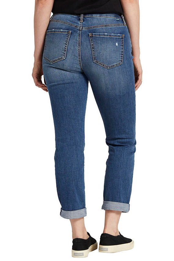 Jag Mid Rise Carter Girlfriend In Everton Blue-Bottoms-Jag-Deja Nu Boutique, Women's Fashion Boutique in Lampasas, Texas