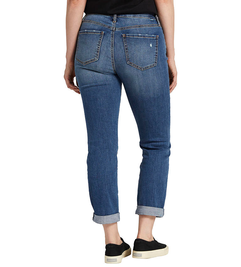 Jag Mid Rise Carter Girlfriend In Everton Blue-Bottoms-Jag-Deja Nu Boutique, Women's Fashion Boutique in Lampasas, Texas