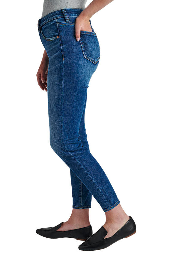 Jag Mid Rise Cecelia Skinny In San Diego Blue-Bottoms-Jag-Deja Nu Boutique, Women's Fashion Boutique in Lampasas, Texas