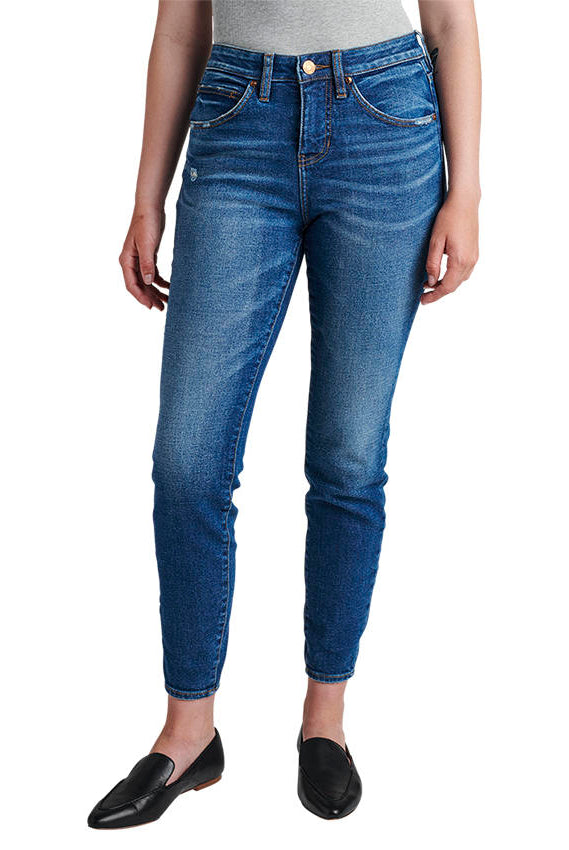 Jag Mid Rise Cecelia Skinny In San Diego Blue-Bottoms-Jag-Deja Nu Boutique, Women's Fashion Boutique in Lampasas, Texas