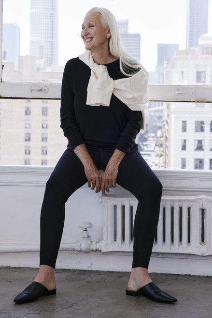 Jag Mid Rise Ricki Legging Black-Leggings-Jag-Deja Nu Boutique, Women's Fashion Boutique in Lampasas, Texas