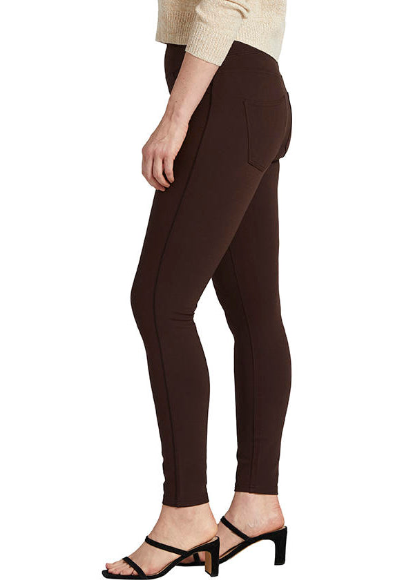 Jag Mid Rise Ricki Legging In Brown-Leggings-Jag-Deja Nu Boutique, Women's Fashion Boutique in Lampasas, Texas