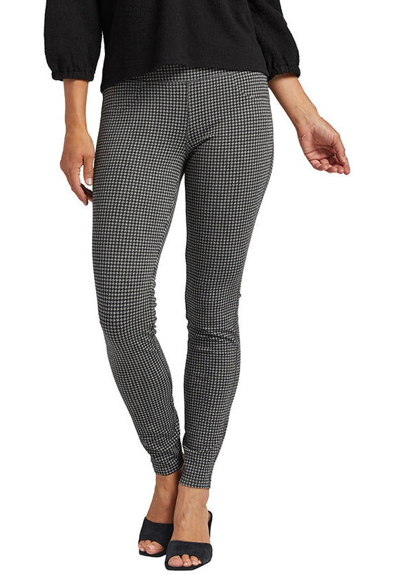 Jag Mid Rise Ricki Legging In Houndstooth-Leggings-Jag-Deja Nu Boutique, Women's Fashion Boutique in Lampasas, Texas