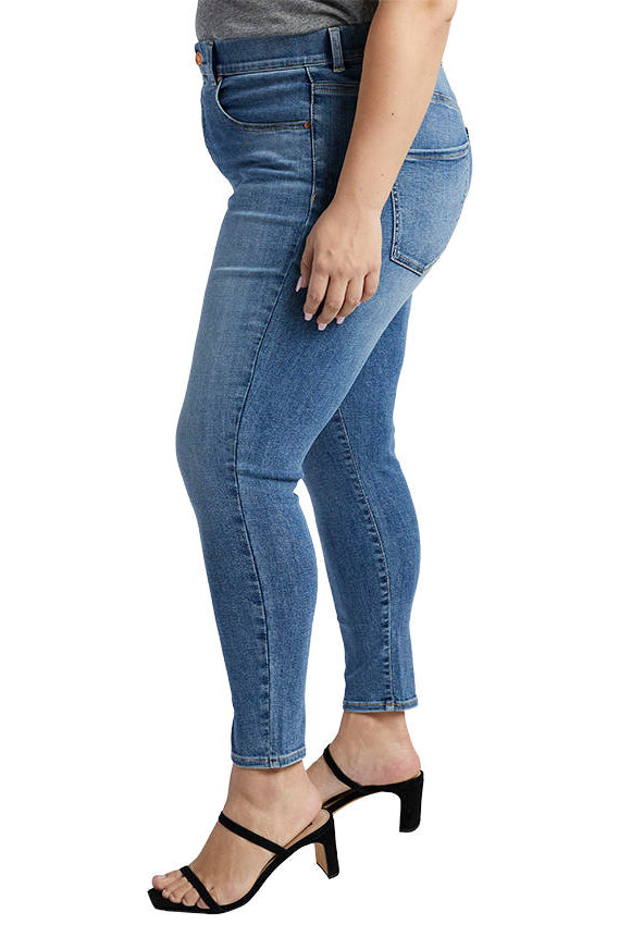 Jag Valentina High Rise Skinny Crop In Boardwalk Plus-Curvy/Plus Jeans-Jag-Deja Nu Boutique, Women's Fashion Boutique in Lampasas, Texas