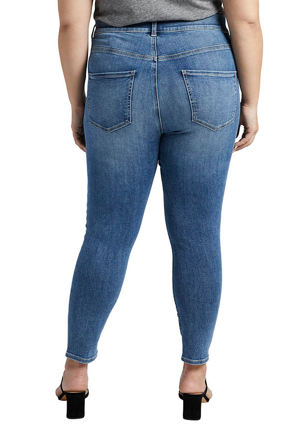 Jag Valentina High Rise Skinny Crop In Boardwalk Plus-Curvy/Plus Jeans-Jag-Deja Nu Boutique, Women's Fashion Boutique in Lampasas, Texas