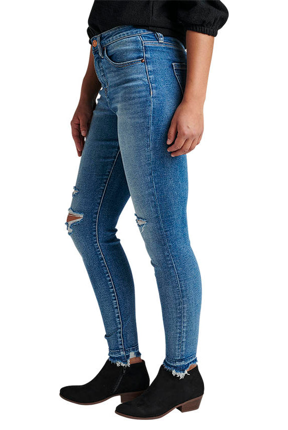 Jag Viola High Rise Skinny Deconstructed Jean In Madison-Jeans-Jag-Deja Nu Boutique, Women's Fashion Boutique in Lampasas, Texas