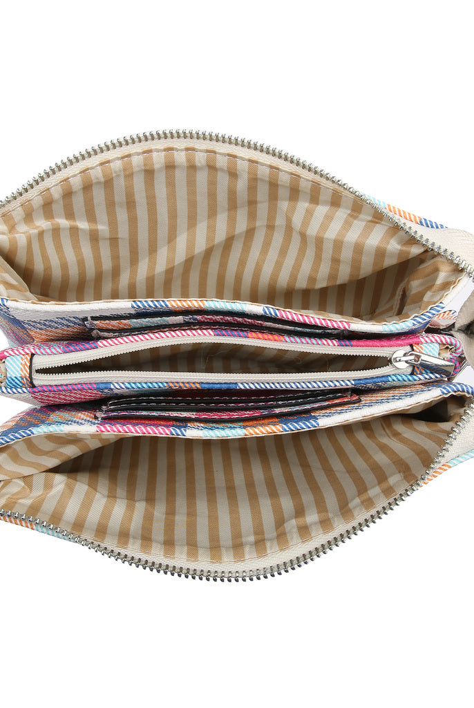 Jen & Co. Tie Dye Riley Monogramable 3 Compartment Crossbody Or Wristlet-Handbags, Wallets & Cases-Jen & Co.-Deja Nu Boutique, Women's Fashion Boutique in Lampasas, Texas