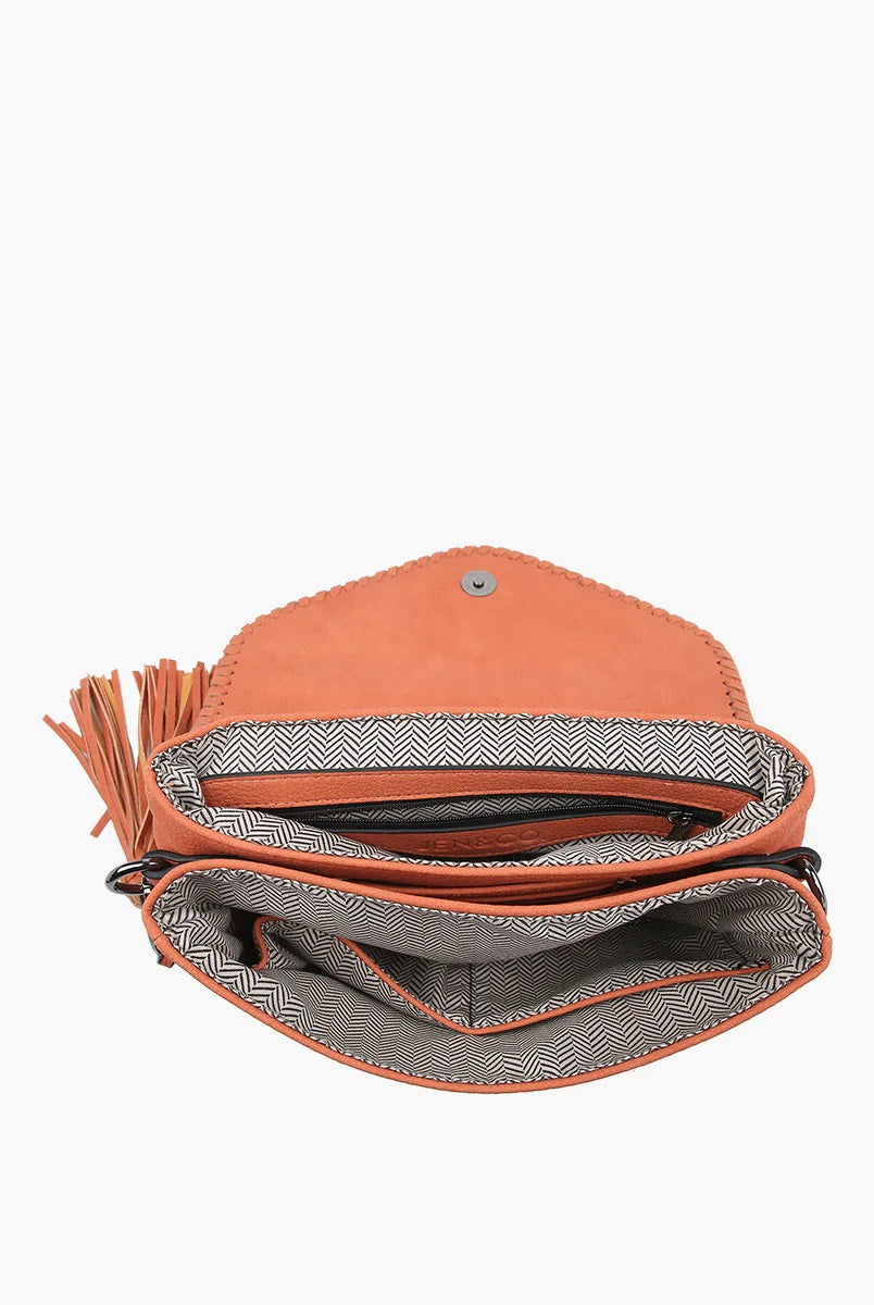 Jen & Co Sloane Crossbody In Leopard Print-Handbags, Wallets & Cases-Jen & Co.-Deja Nu Boutique, Women's Fashion Boutique in Lampasas, Texas