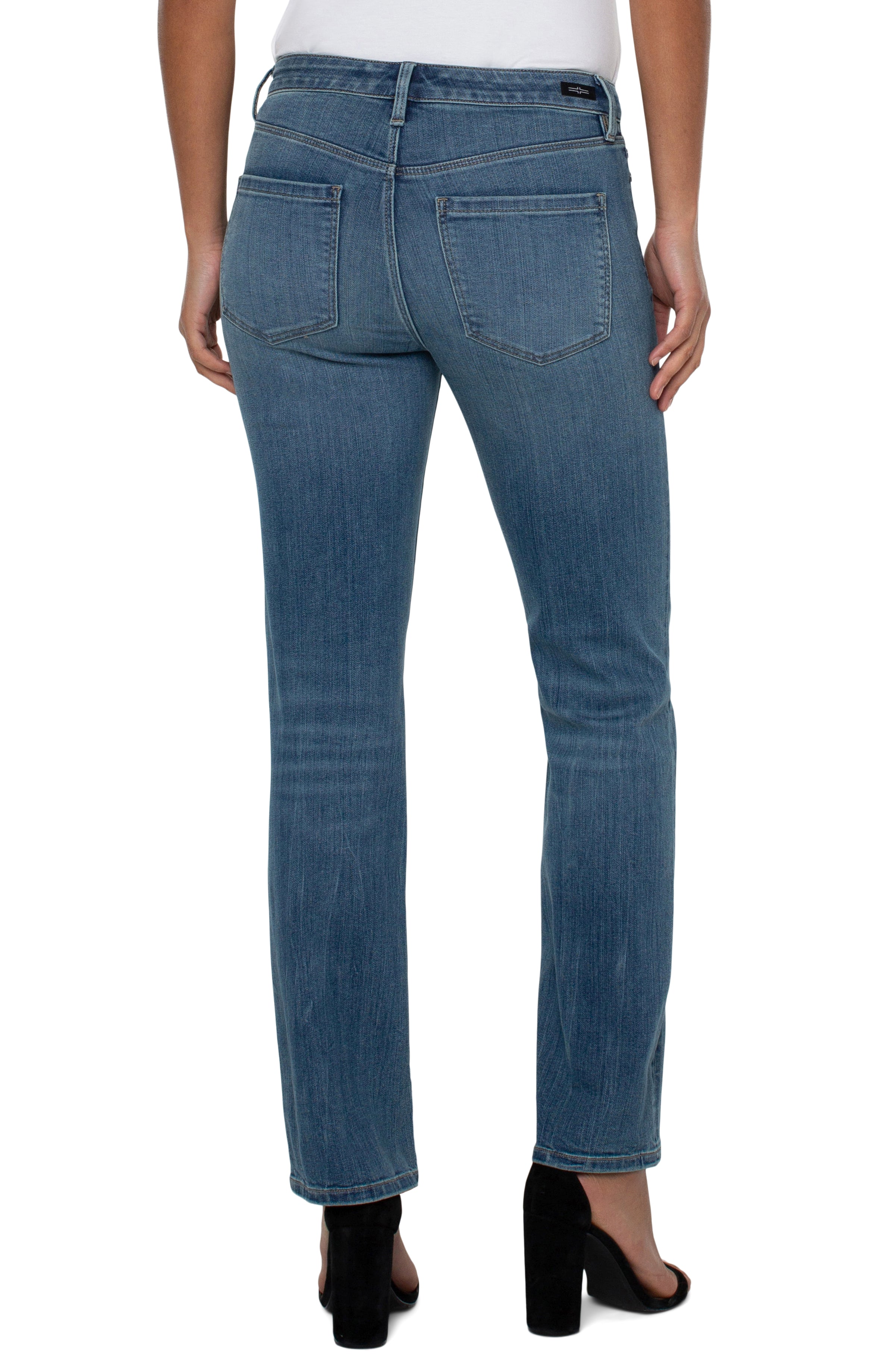 Liverpool Kennedy Straight Leg Jean 30in Inseam In Bennett-Jeans-Liverpool-Deja Nu Boutique, Women's Fashion Boutique in Lampasas, Texas