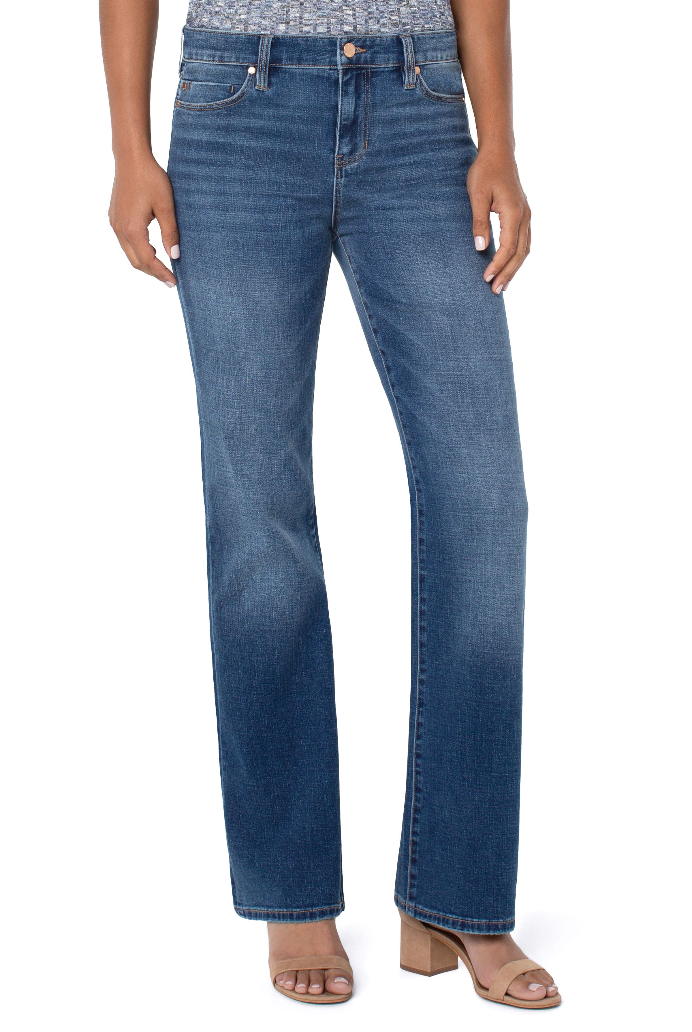 Liverpool Lucy Bootcut Long In Yuba-Jeans-Liverpool-Deja Nu Boutique, Women's Fashion Boutique in Lampasas, Texas