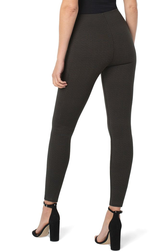 Liverpool Reese High Rise Ankle Legging 28 ins In Mini Plaid-Bottoms-Liverpool-Deja Nu Boutique, Women's Fashion Boutique in Lampasas, Texas