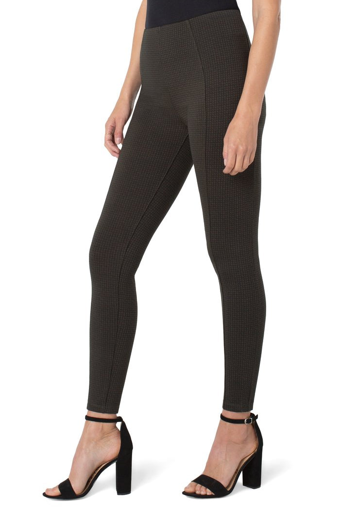 Liverpool Reese High Rise Ankle Legging 28 ins In Mini Plaid-Bottoms-Liverpool-Deja Nu Boutique, Women's Fashion Boutique in Lampasas, Texas