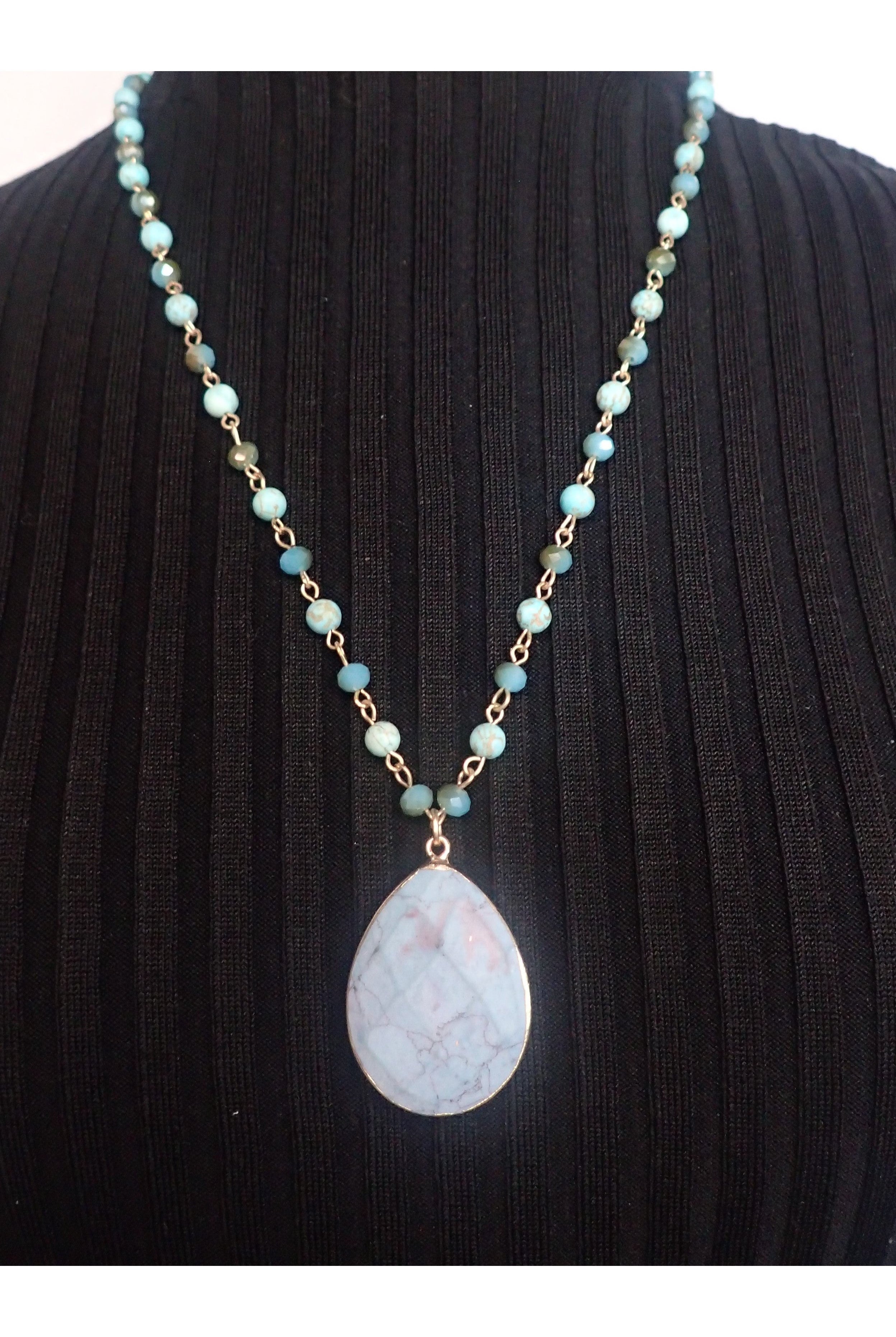 Emma Crystal Beaded Hoop Earrings - Two Colors-Earrings-Emma-Deja Nu Boutique, Women's Fashion Boutique in Lampasas, Texas