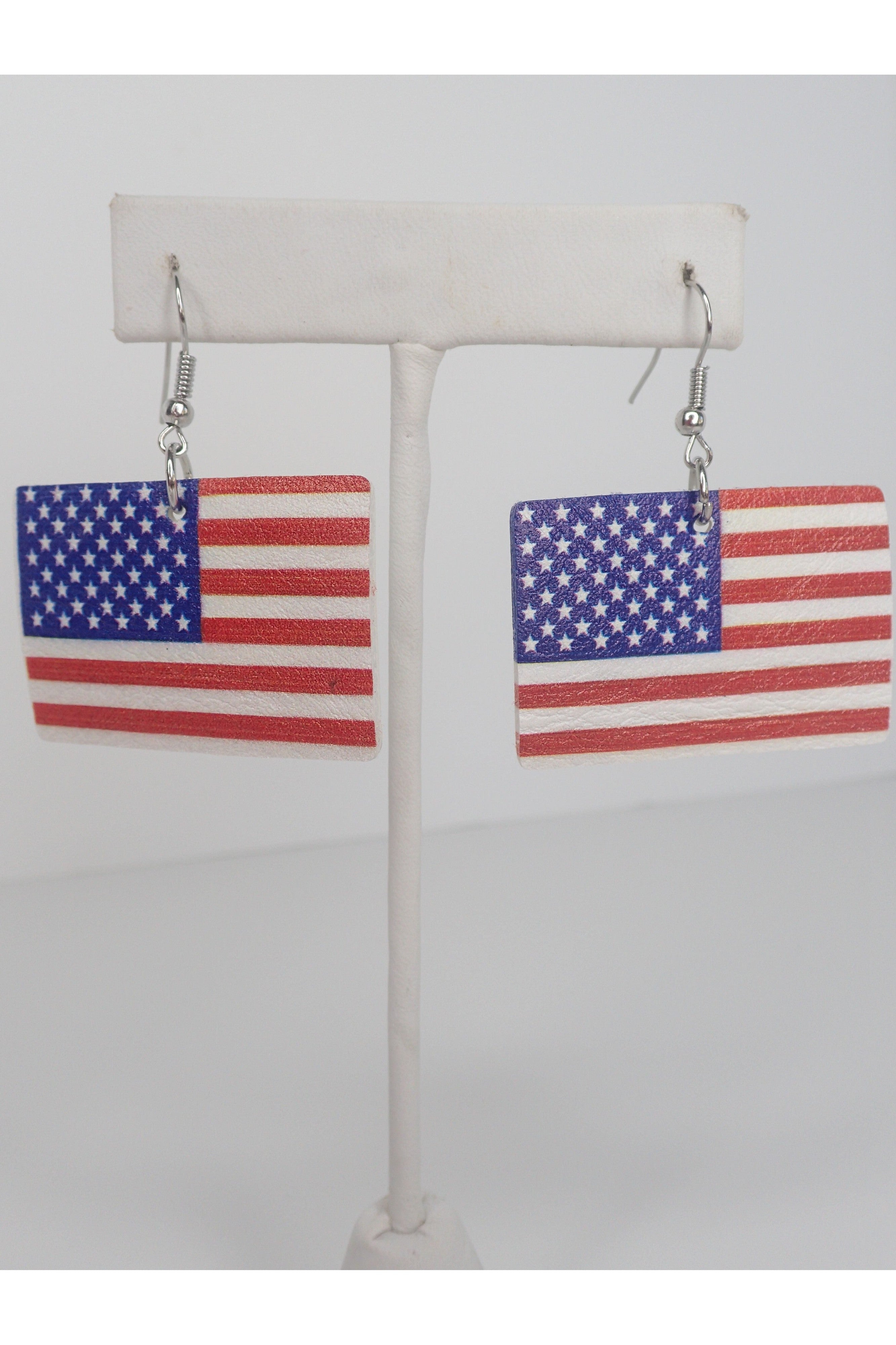 Emma American Beaded Tassel Necklaces - Two Styles Flag Or Cross-Necklaces-Emma-Deja Nu Boutique, Women's Fashion Boutique in Lampasas, Texas