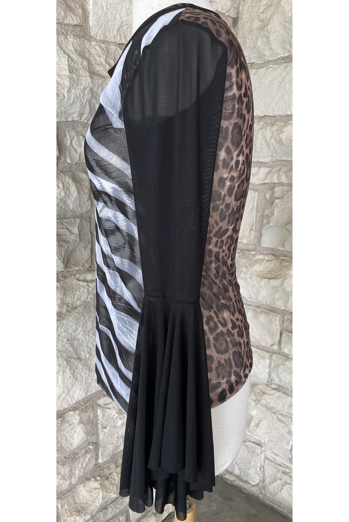 Save The Faith White Tiger Long Sleeve Top-Tops-Save The Faith-Deja Nu Boutique, Women's Fashion Boutique in Lampasas, Texas