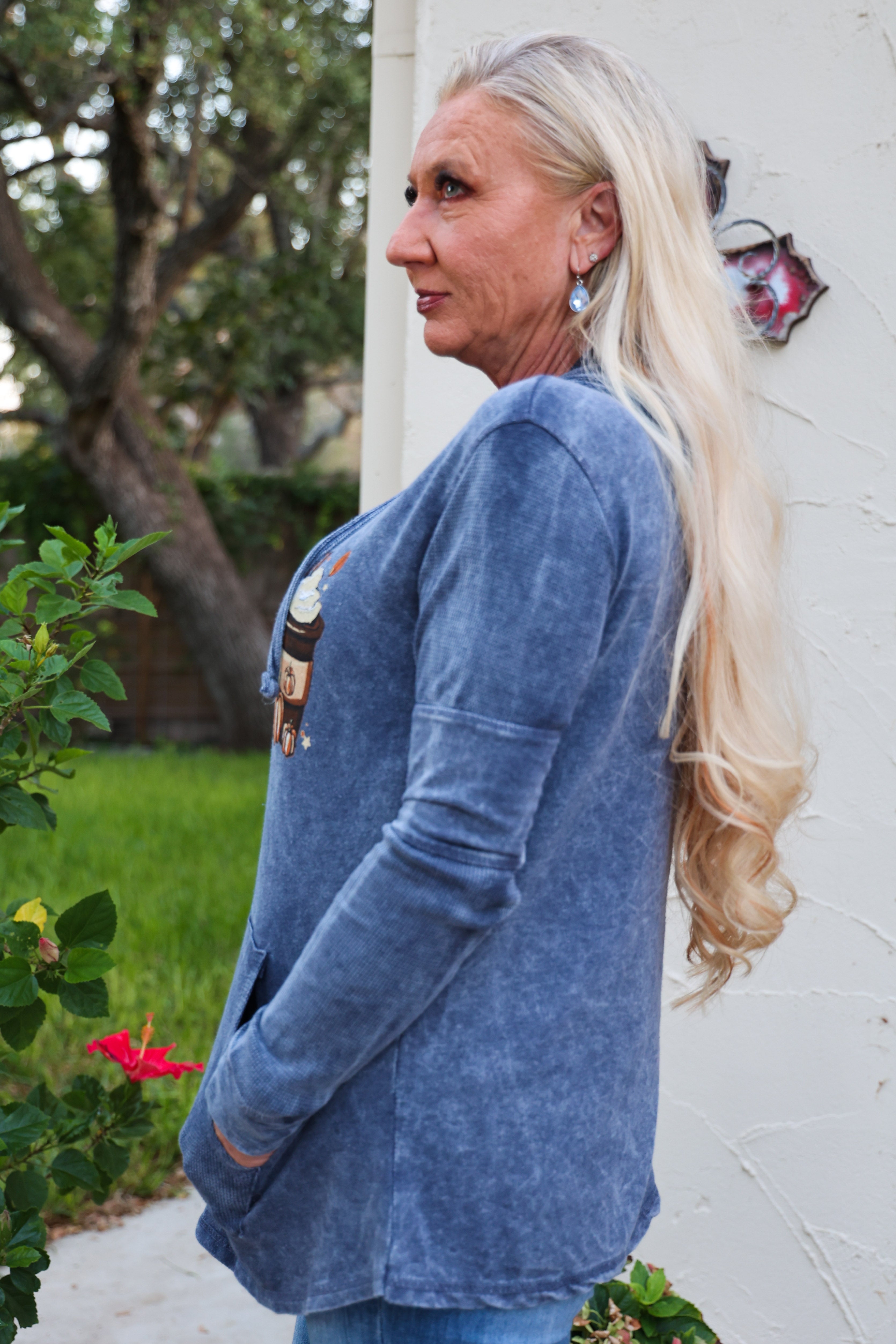 Sew In Love Pumpkin Spice Four Cups Coffee, Soda, Beer And Ice Cream With Pumpkins-Graphic Sweaters-Sew Like Love-Deja Nu Boutique, Women's Fashion Boutique in Lampasas, Texas