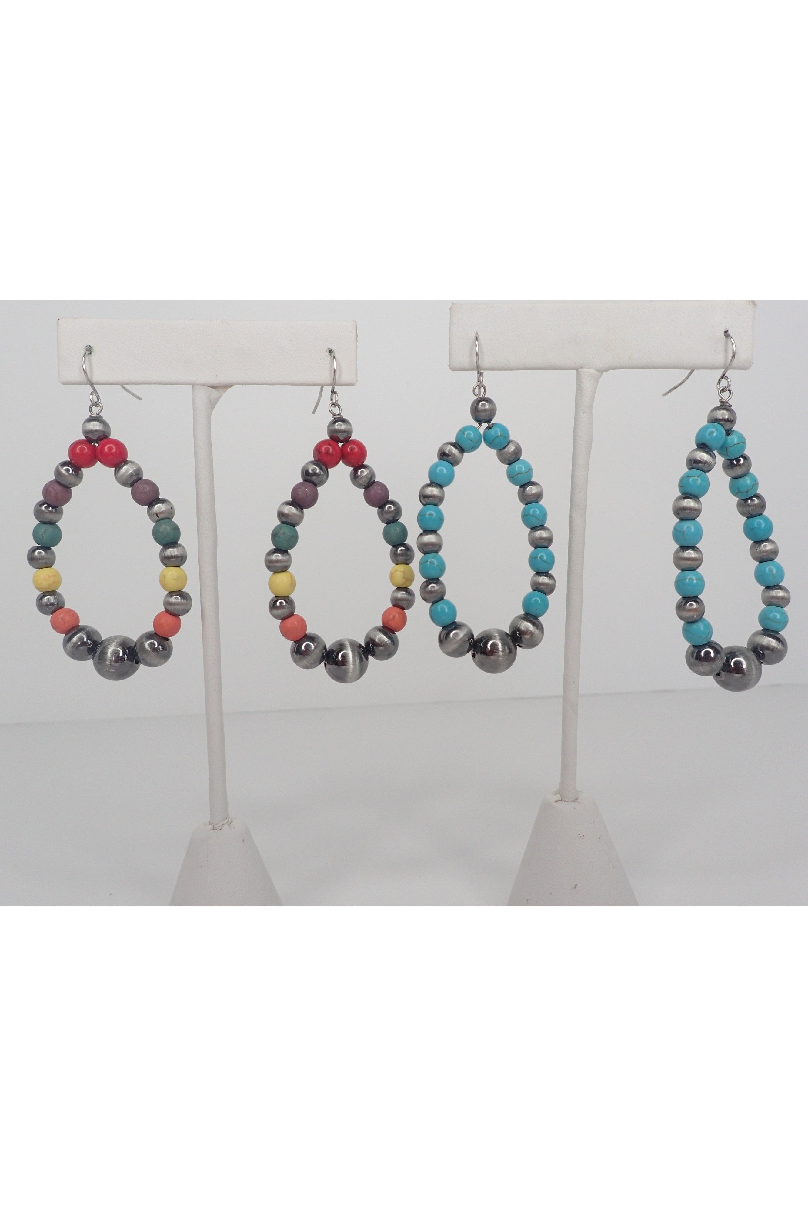 Emma Colored Bead Choker - Two Colors-Necklaces-Emma-Deja Nu Boutique, Women's Fashion Boutique in Lampasas, Texas