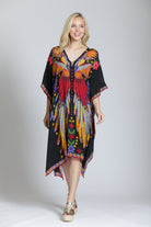 APNY Boho Phoenix Kaftan Dress-Kaftan-APNY-Deja Nu Boutique, Women's Fashion Boutique in Lampasas, Texas