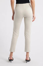 APNY Pebble Pull-On Ponte Pant with Split Hem-Bottoms-APNY-Deja Nu Boutique, Women's Fashion Boutique in Lampasas, Texas