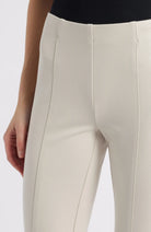 APNY Pebble Pull-On Ponte Pant with Split Hem-Bottoms-APNY-Deja Nu Boutique, Women's Fashion Boutique in Lampasas, Texas