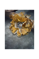 A Rare Bird Hand Dyed Mustard Vintage Velvet Slide-Tee Shirt Clips-A Rare Bird-Deja Nu Boutique, Women's Fashion Boutique in Lampasas, Texas