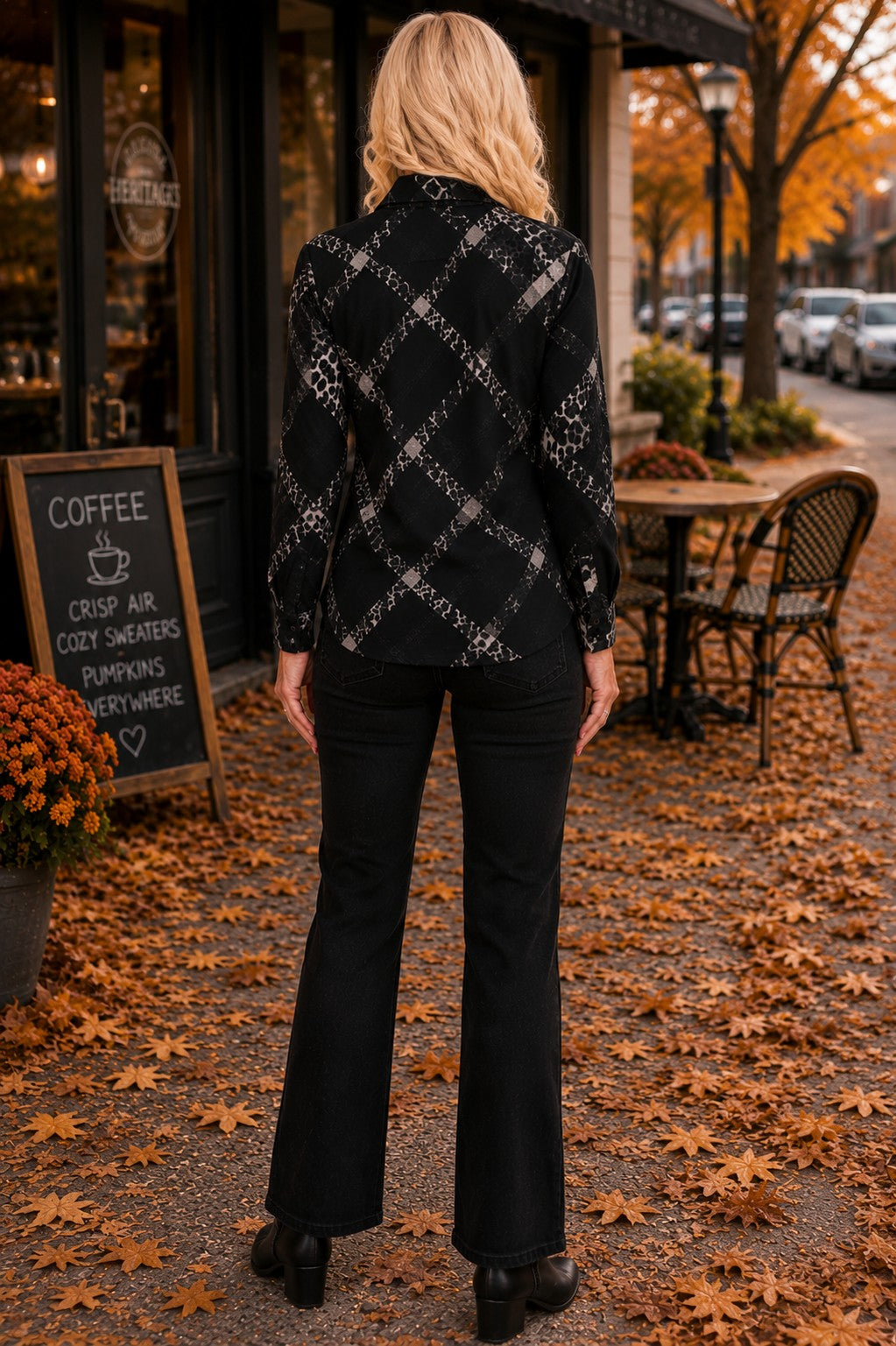Adore Animal Print Blouse-Short Sleeves-Adore-Deja Nu Boutique, Women's Fashion Boutique in Lampasas, Texas