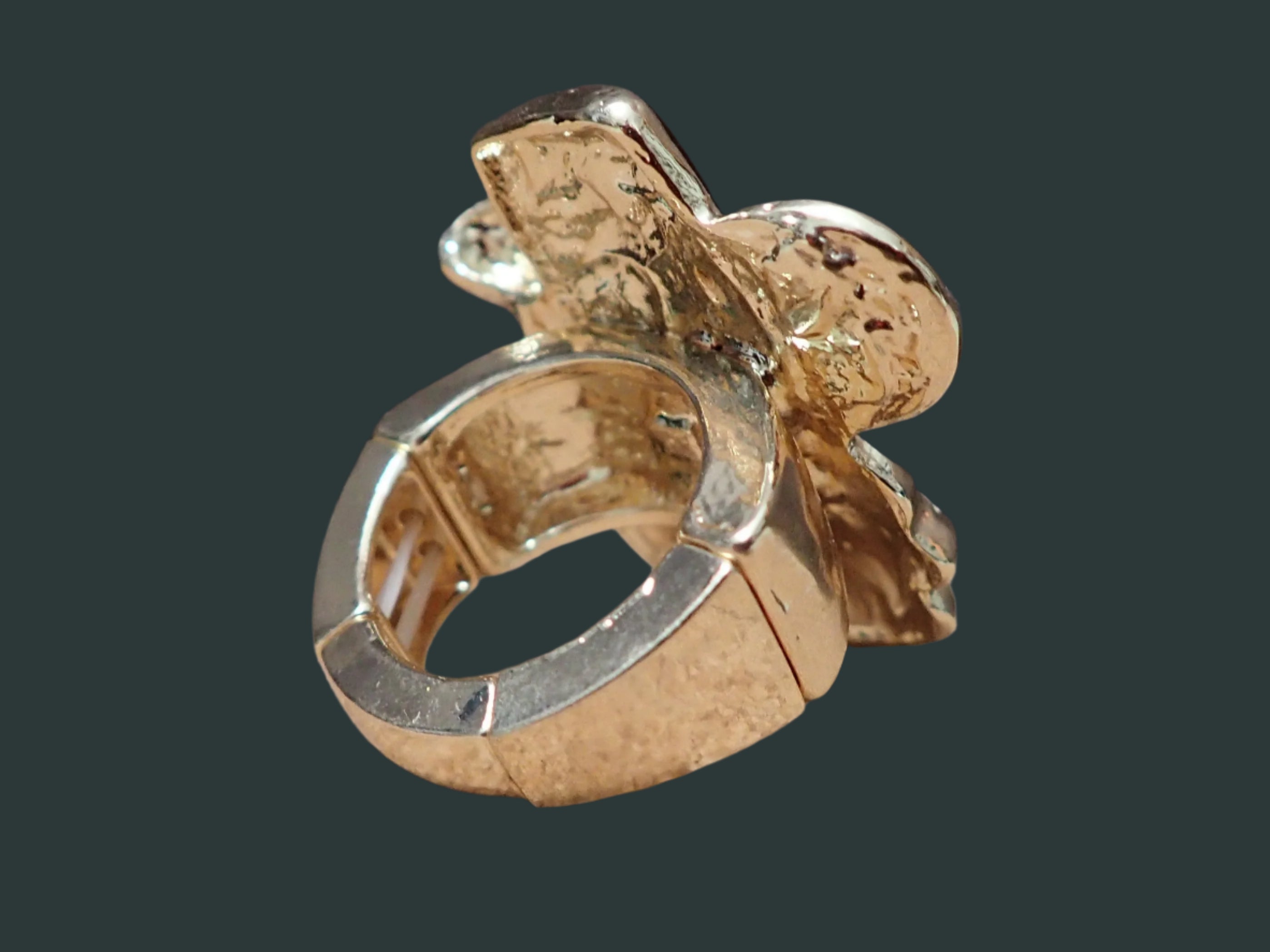 All That Glitterz Cowboy Santa Adjustable Holiday Ring-Rings-Deja Nu Tx-Deja Nu Boutique, Women's Fashion Boutique in Lampasas, Texas