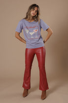 All Us But First Cocktails Wide Neck Tee in Lavender-Tops-All Us-Deja Nu Boutique, Women's Fashion Boutique in Lampasas, Texas