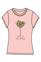 All Us “The Dirtiest” Dirty Martini Babe Tee in Pink-T-Shirts-All Us-Deja Nu Boutique, Women's Fashion Boutique in Lampasas, Texas