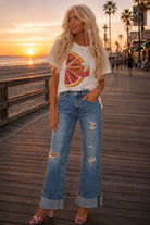 All Us Aperol Slice Big Boy Tee-T-Shirts-All Us-Deja Nu Boutique, Women's Fashion Boutique in Lampasas, Texas