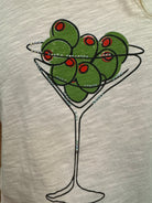 All Us “The Dirtiest” Dirty Martini Babe Tee in Pink-T-Shirts-All Us-Deja Nu Boutique, Women's Fashion Boutique in Lampasas, Texas