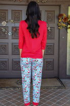 Amanda Blu & Co Christmas Ho Ho Ho Ladies Pajama Jogger Set-Sleepwear-Amanda Blu & Co-Deja Nu Boutique, Women's Fashion Boutique in Lampasas, Texas