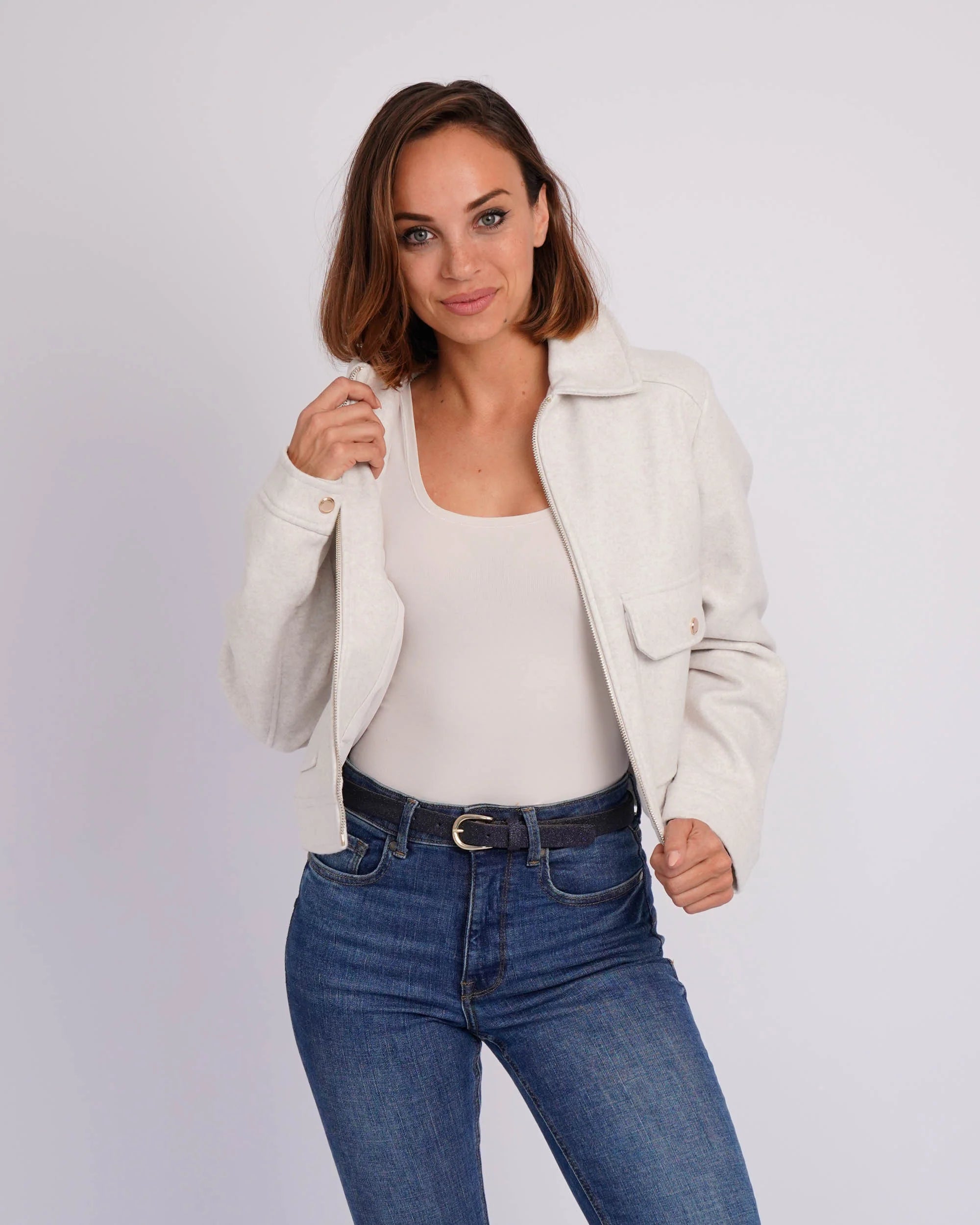 Amsterdam Heritage “Glitty” Blue Shimmer Leather Belt – Italian Nickel-Free Buckle (Handmade)-Belts-Amsterdam Heritage-Deja Nu Boutique, Women's Fashion Boutique in Lampasas, Texas