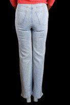 Apricot Swifty Straight Rhinestone Jeans in Silver Sparkle Denim-Jeans-Apricot-Deja Nu Boutique, Women's Fashion Boutique in Lampasas, Texas