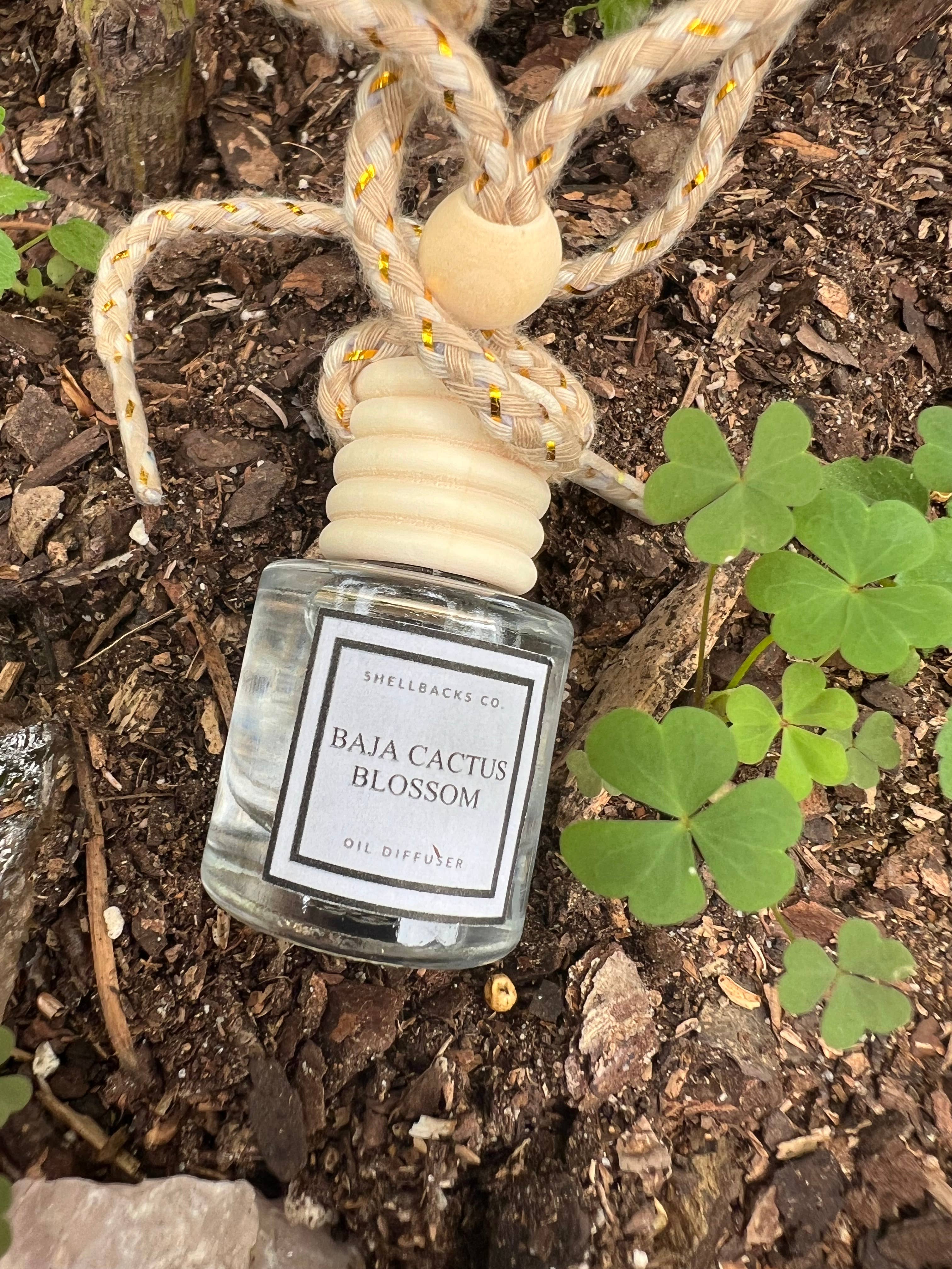 Baja Cactus Blossom Car Freshener Diffuser – Citrus, Vanilla Coconut & Cactus Bloom-Car Diffuser-Prairie Chicken Sticker Shop & Gifts-Deja Nu Boutique, Women's Fashion Boutique in Lampasas, Texas