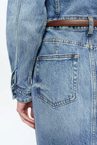 Bayeas Doris Long Sleeve Denim Dress in Island – Classic Meets Cool-Dresses-Bayeas-Deja Nu Boutique, Women's Fashion Boutique in Lampasas, Texas