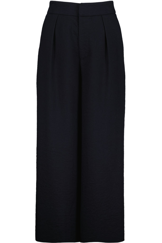 Bishop And Young Illuminae Sorrento Wide Leg Pant In Marine-Pants-Bishop And Young-Deja Nu Boutique, Women's Fashion Boutique in Lampasas, Texas