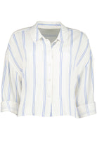 Bishop And Young Summer Royale Aria Stripe Blouse-shirts-Bishop And Young-Deja Nu Boutique, Women's Fashion Boutique in Lampasas, Texas