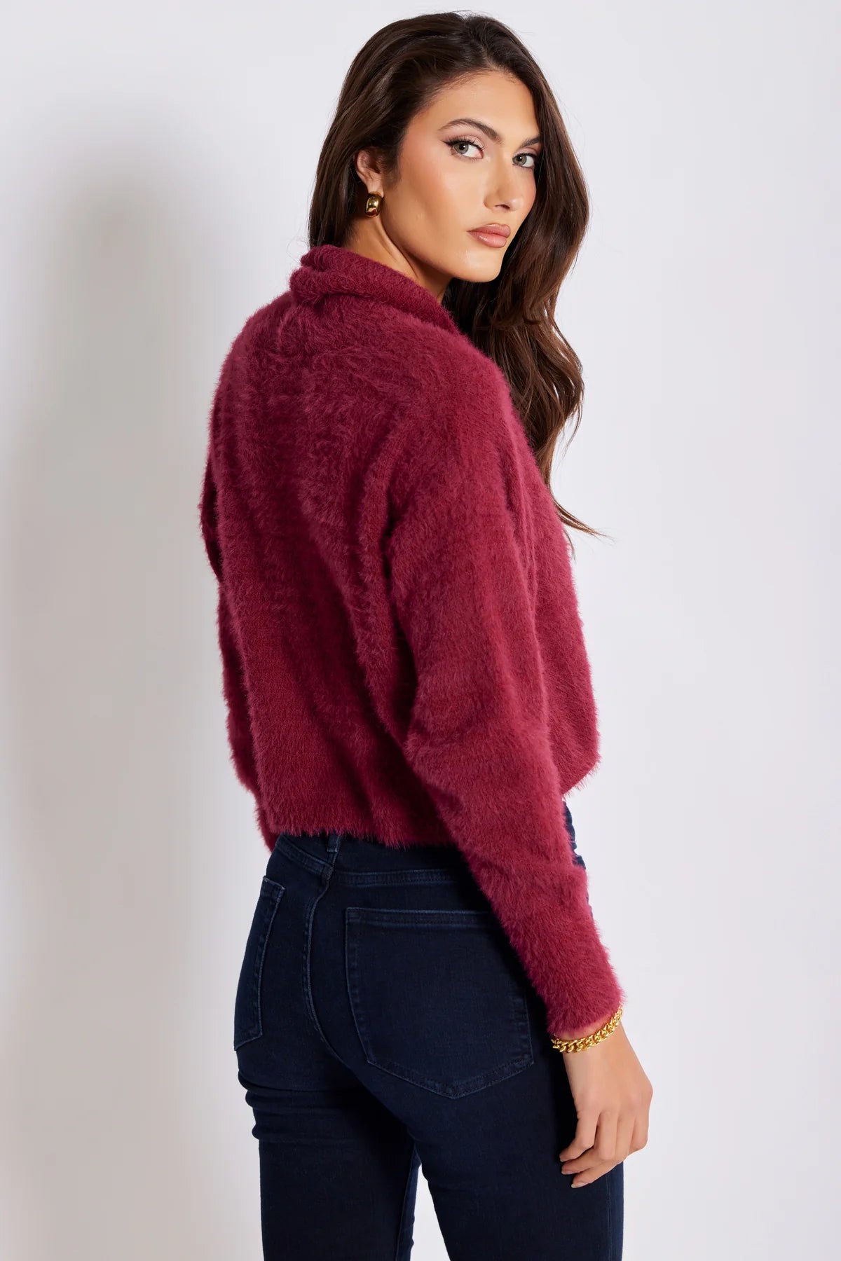 Bishop + Young Precious Moments Mila Cardi In Scarlett-Cardigans & Kimonos-Bishop And Young-Deja Nu Boutique, Women's Fashion Boutique in Lampasas, Texas