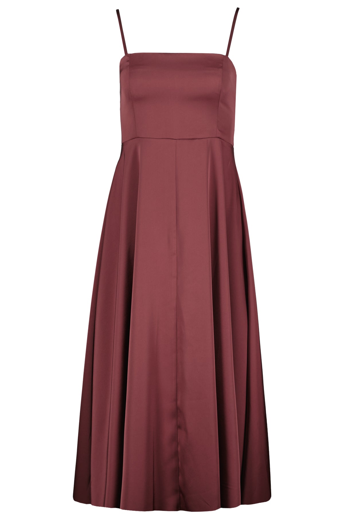 Bishop + Young Selma Dress in Dusty Rose Midi from Love at First Sight Collection-Dresses-Bishop And Young-Deja Nu Boutique, Women's Fashion Boutique in Lampasas, Texas