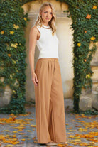 Bishop + Young Marbella Wide Leg Pant – Chelsea Girl Honey-Bottoms-Bishop And Young-Deja Nu Boutique, Women's Fashion Boutique in Lampasas, Texas